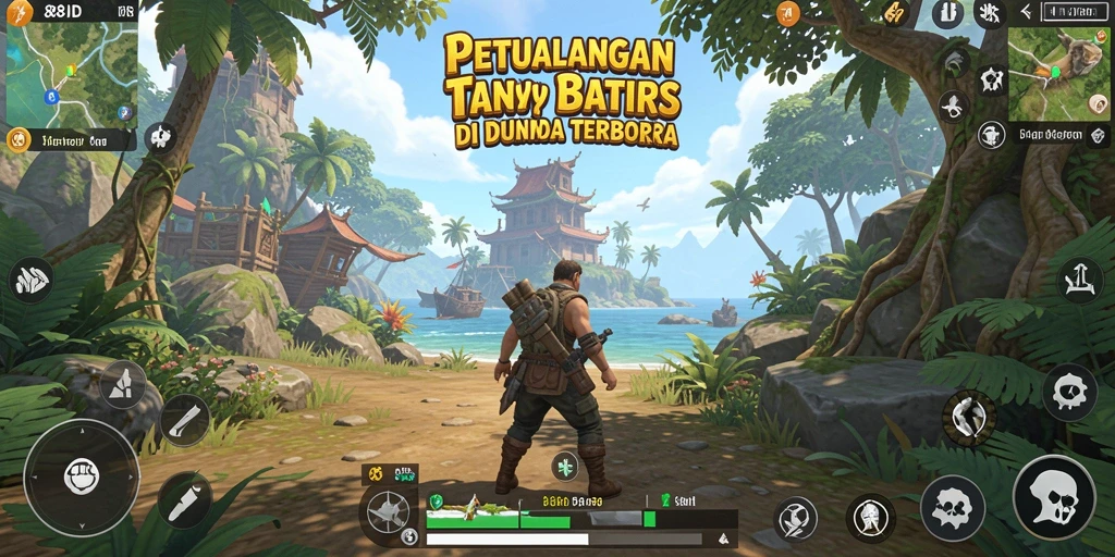 Gameplay menakjubkan di dunia terbuka yang luas.