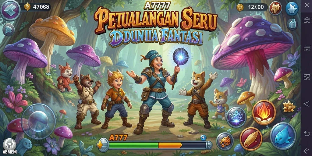 Tampilan gameplay A7777 yang menakjubkan dalam dunia petualangan.