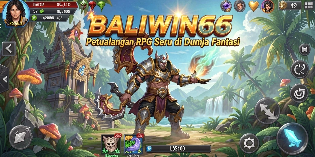 Gameplay seru di BALIWIN66 dengan petualangan RPG yang mendebarkan.