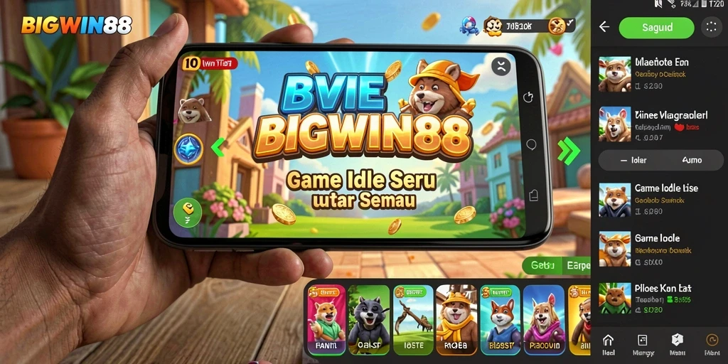 Tampilan gameplay BIGWIN88 yang mengasyikkan dan interaktif.