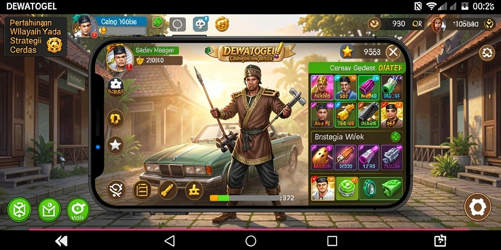 Gameplay DEWATOGEL menantang dengan strategi Tower Defense yang mengasyikkan.