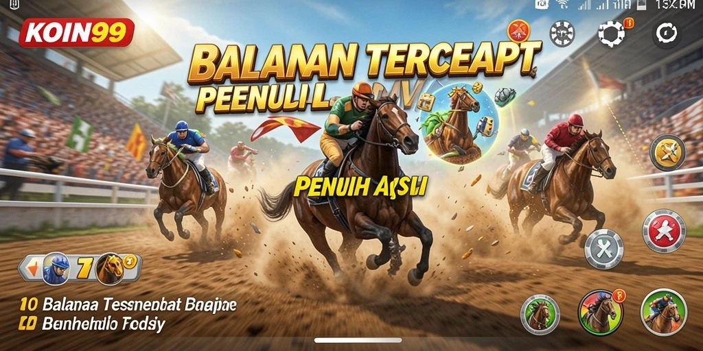Tampilan menarik dari gameplay Racing di KOIN99 dengan aksi balapan yang seru.