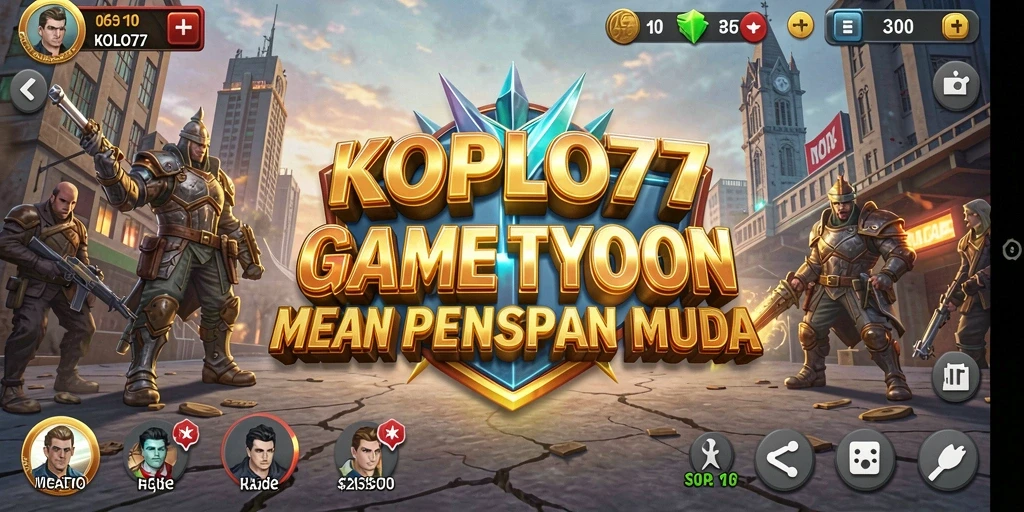 Tampilan gameplay KOPLO77 yang menarik dan interaktif.