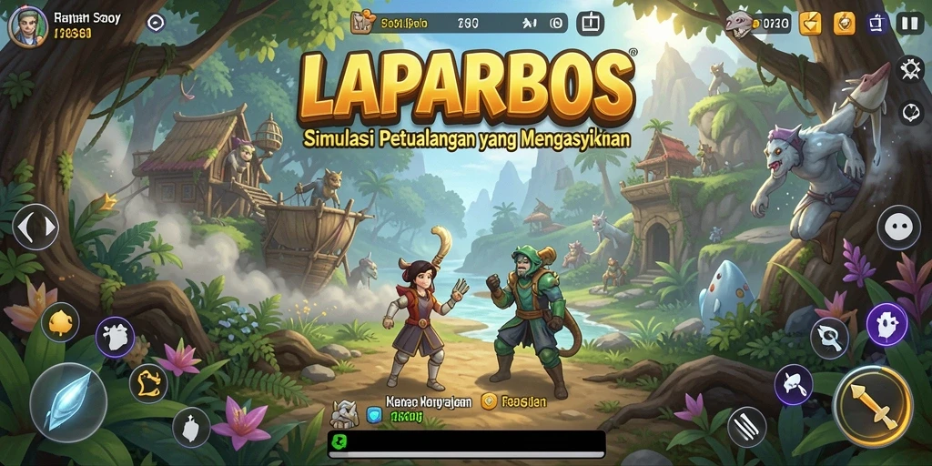 Gameplay LAPARBOS yang menakjubkan dan mendalam.