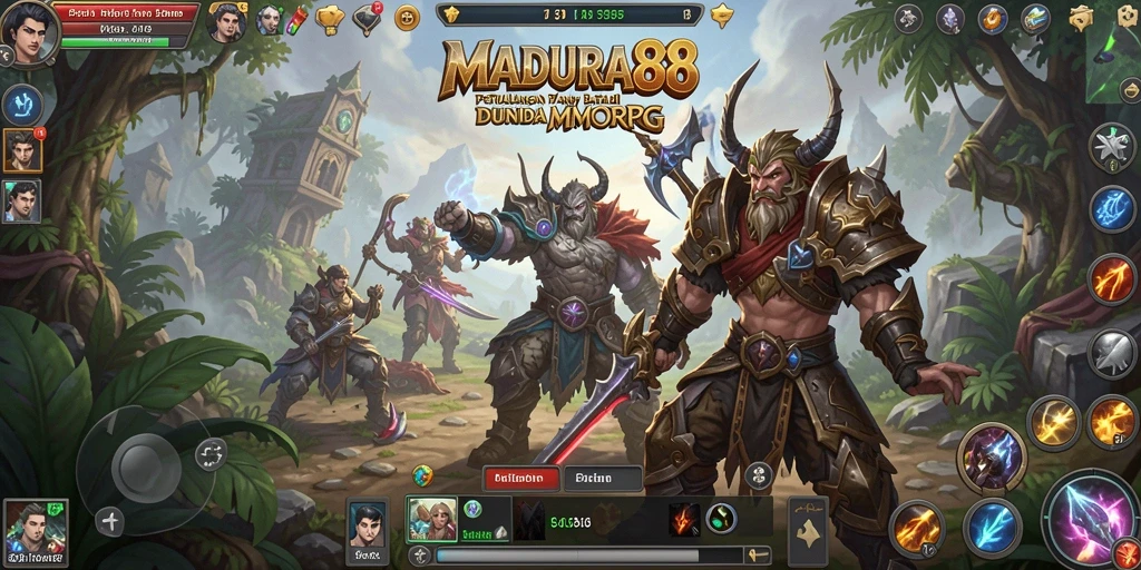 Gameplay seru di dunia fantasi MADURA88 dengan interaksi multiplayer.