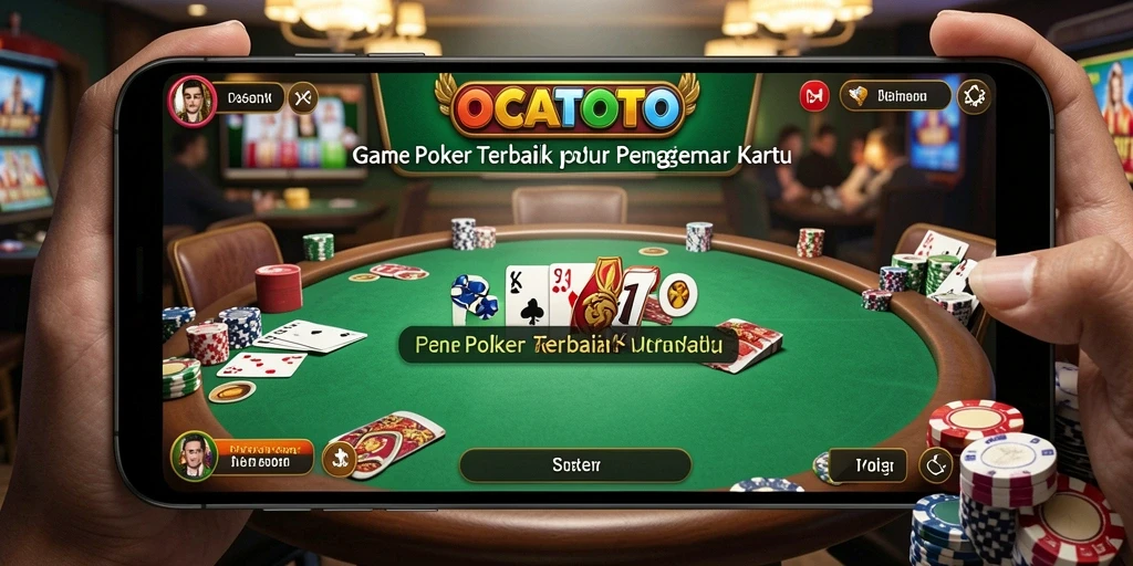 Tampilan gameplay Poker OCATOTO yang menarik dan interaktif.