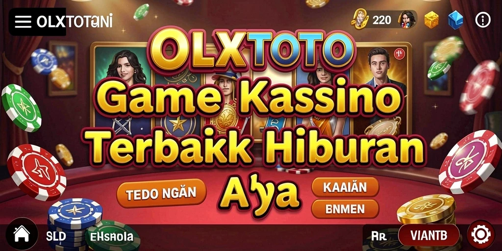 Screenshot OLXTOTO menampilkan gameplay Kasino yang mendebarkan.
