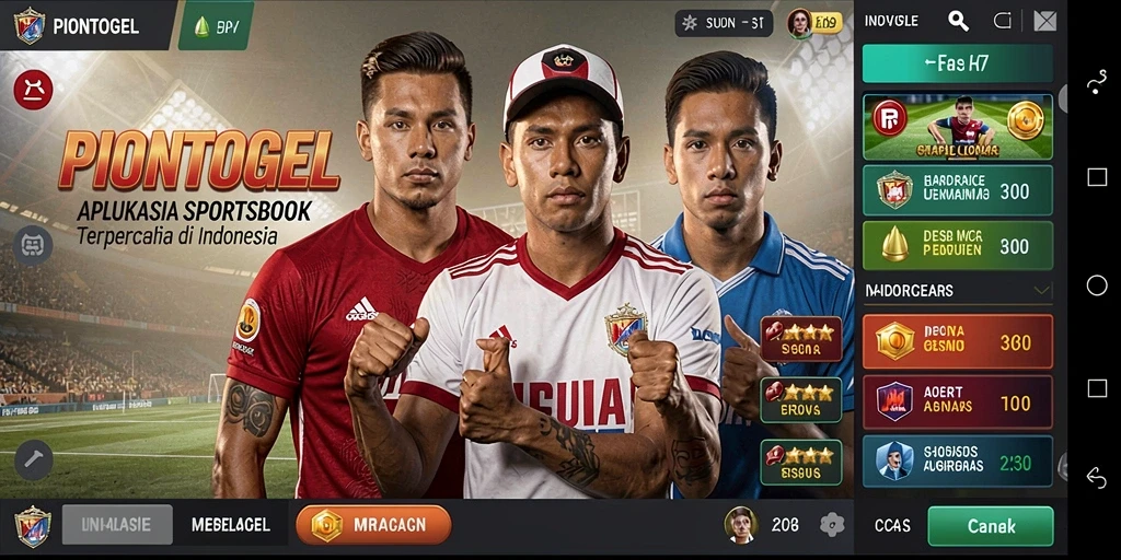Screenshot utama PIONTOGEL menampilkan pengalaman taruhan yang menarik.
